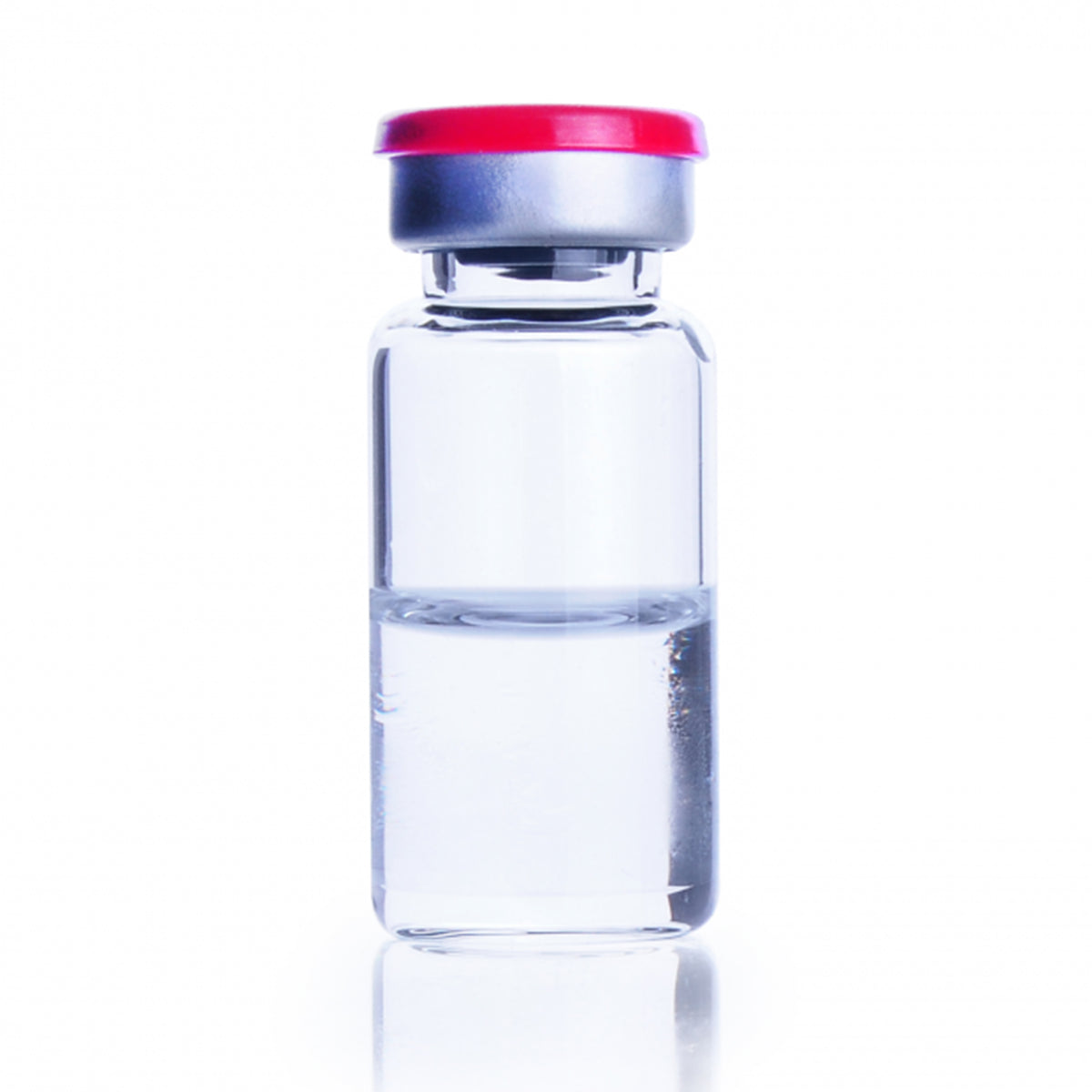 WHEATON® COMPLETEPAK Kit, 10mL Clear Sterile Vial (104), 20mm Ultra Pure Sterile Serum Stopper (125),Sterile Red Seal (125)