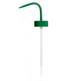 Screwcap for wide neck wash bottle, green