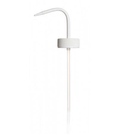 Screwcap for wide neck wash bottle, white