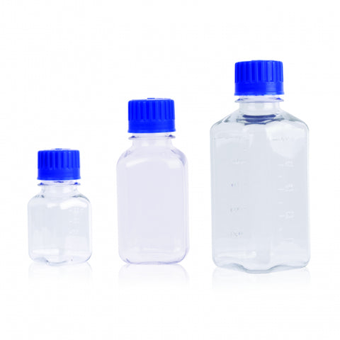 WHEATON® PETG, Media, Bottle, Sterile with PETG Standard Cap