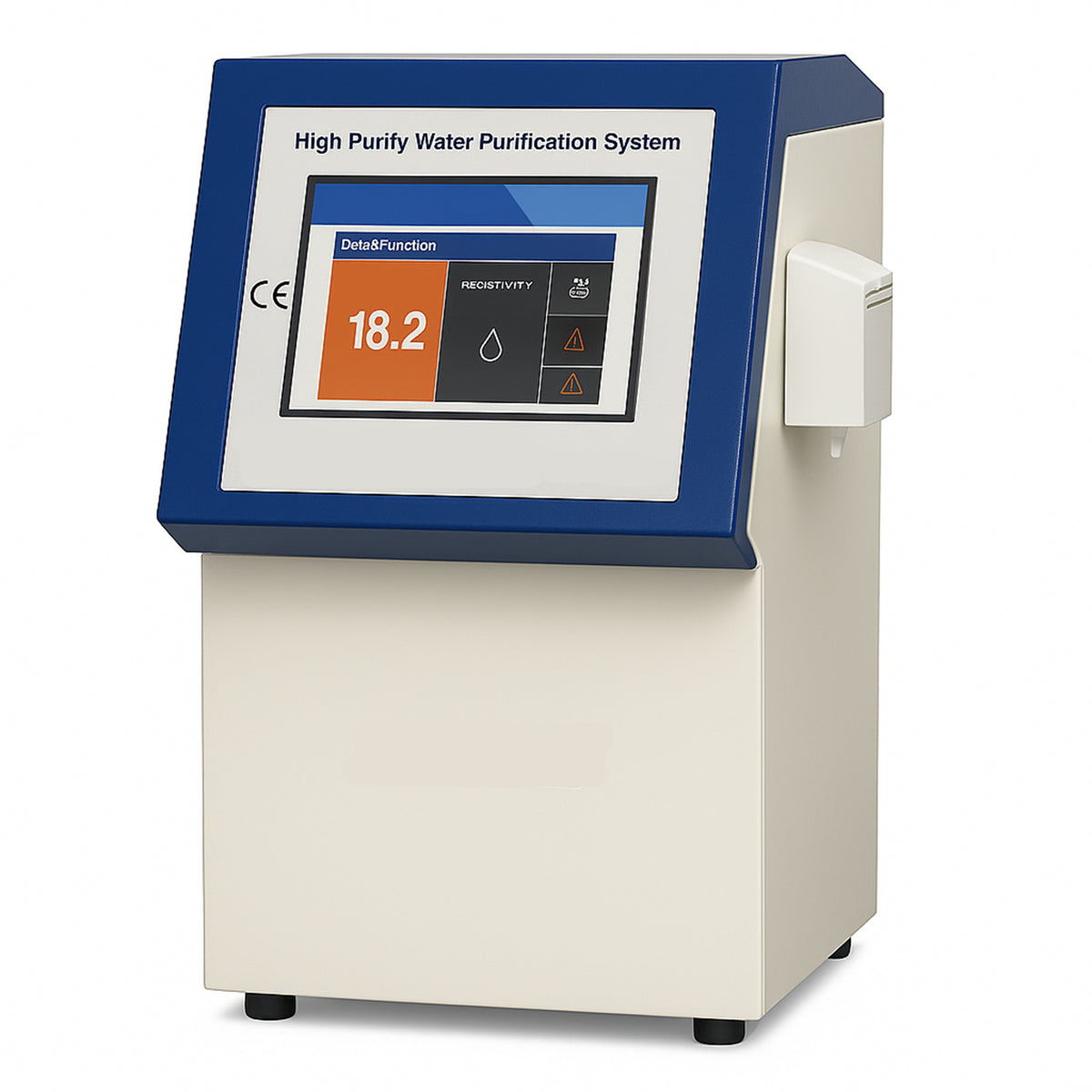 MSE PRO Ultra-Pure Water Purification System Capable to Produce Type- I (18.2 MΩ·cm), Type – II (10–15 MΩ·cm) and Type – III Water in A Single Integrated System, Tap Water Feed, Bench‑Top or Wall‑Mounted - Water Filtration Systems - MSE Supplies LLC - MSE Supplies