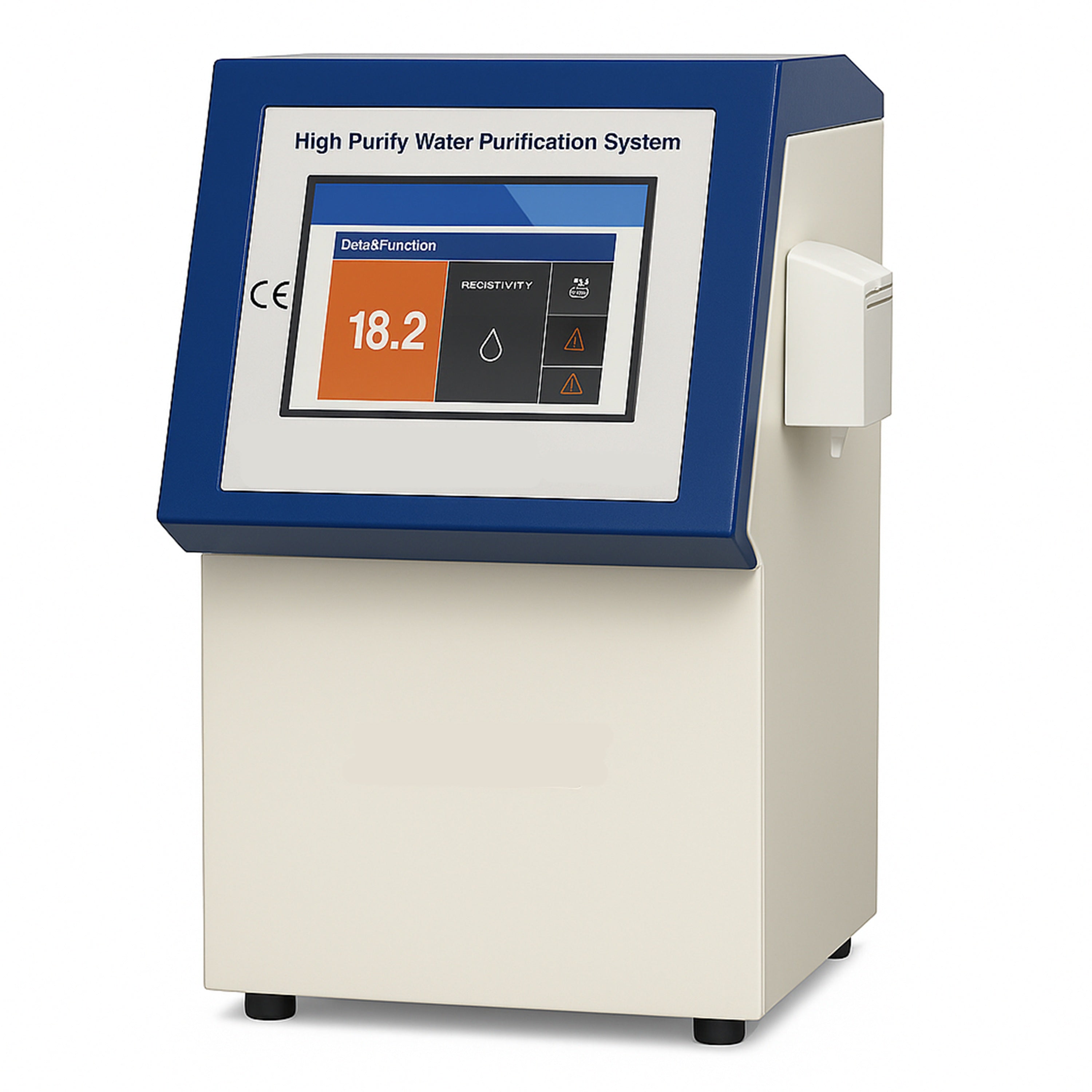 MSE PRO Ultra-Pure Water Purification System Capable to Produce Type- I (18.2 MΩ·cm), Type – II (10–15 MΩ·cm) and Type – III Water in A Single Integrated System, Tap Water Feed, Bench‑Top or Wall‑Mounted - Water Filtration Systems - MSE Supplies LLC - MSE Supplies