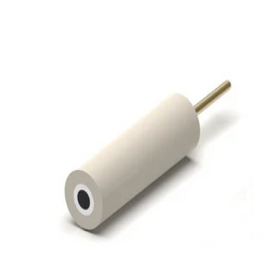 2 mm Dia. Copper Working Disk Electrode-PEEK body 6 mm Dia., 20 mm long (Organic Compatible O-ring Included) - Electrochemical Products - Redox.me - MSE Supplies