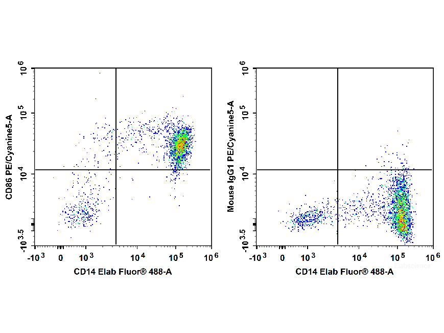 PE/Cyanine5 Anti-Human CD86 Antibody[BU63], Biomarkers, Elabscience Biotechnology, MSE Supplies
