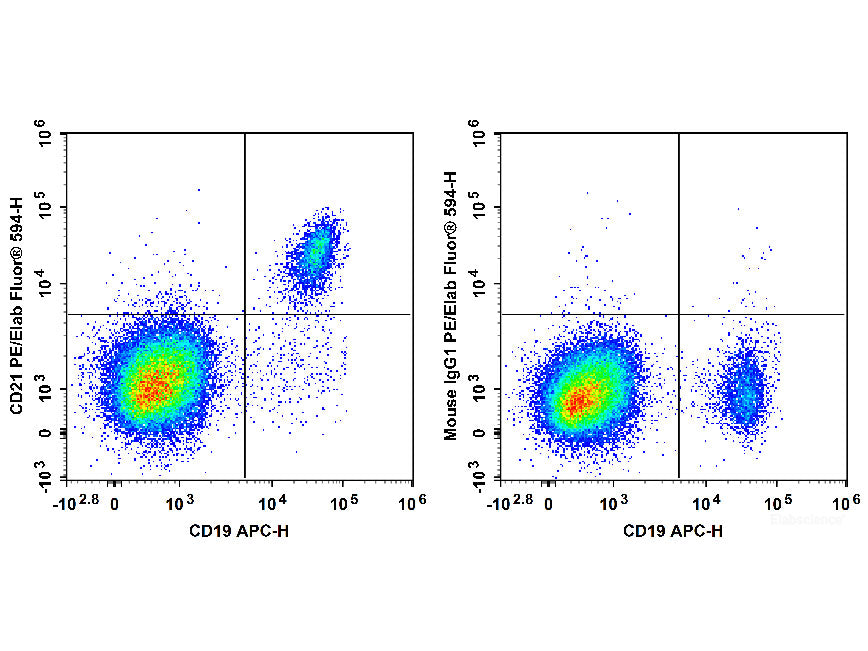 PE/Elab Fluor® 594 Anti-Human CD21 Antibody[BU32], Biomarkers, Elabscience Biotechnology, MSE Supplies