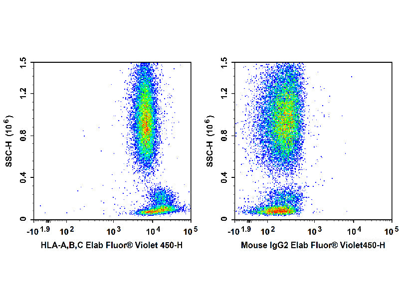 Elab Fluor® Violet 450 Anti-Human HLA-A,B,C Antibody[W6/32], Biomarkers, Elabscience Biotechnology, MSE Supplies