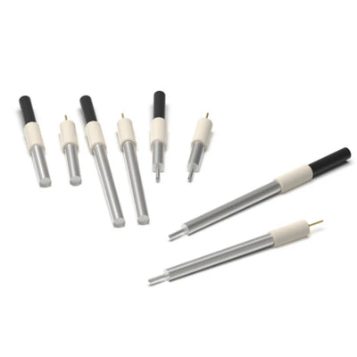 Redox me. Punch Current Collector for Soft Metals - SS316L, 70 mm long / 2 mm dia. punch - Electrochemical Products - redox me - MSE Supplies