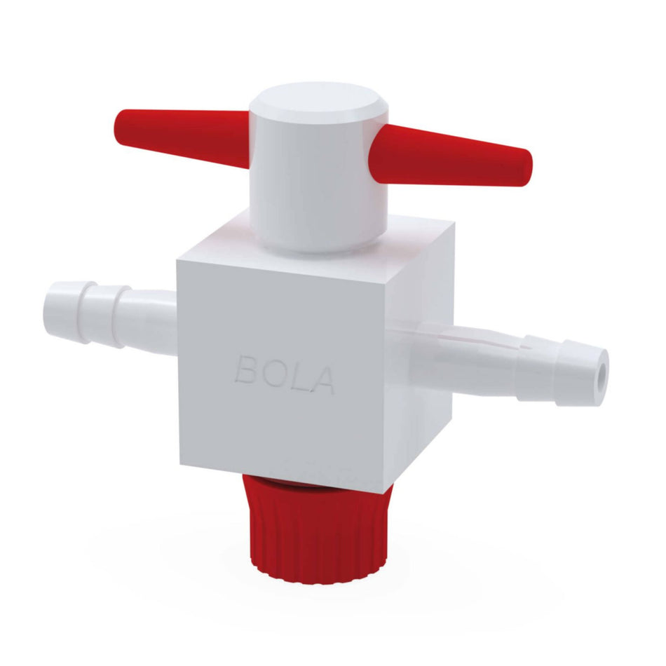 BOLA Stopcocks with Hose Connectors (PTFE ) - aØ 4,5 mm
