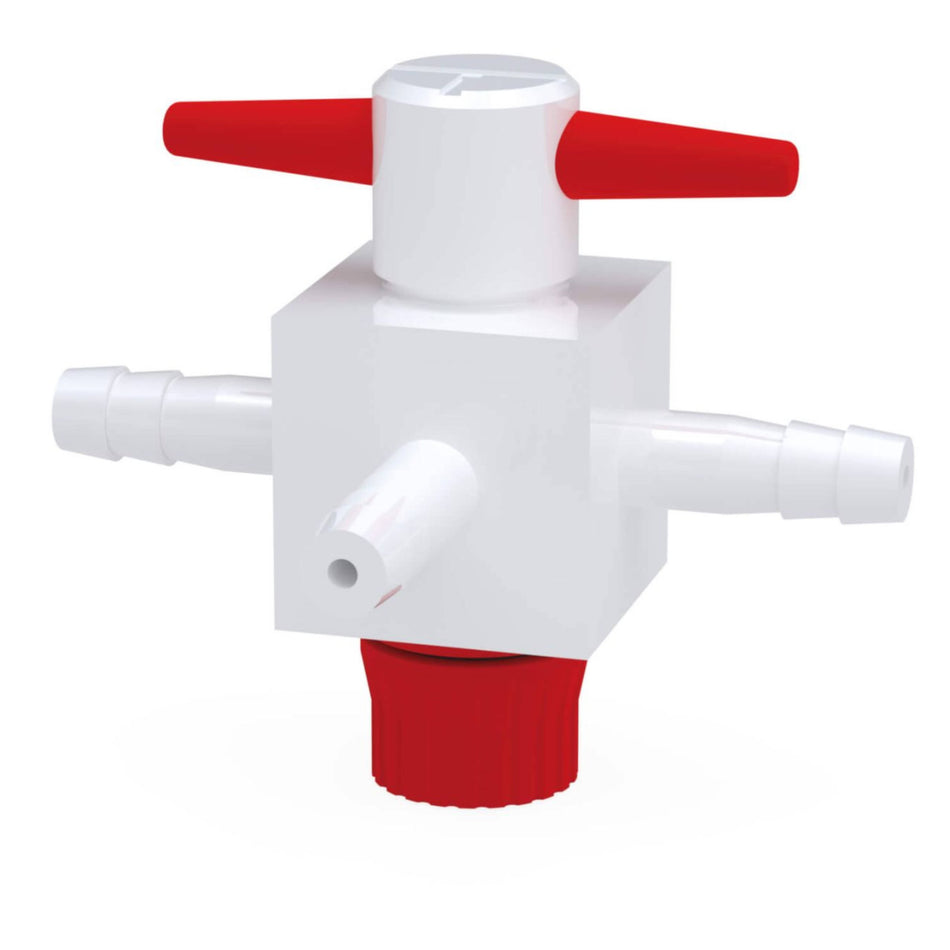BOLA Stopcocks with Hose Connectors (PTFE ) - aØ 9 mm
