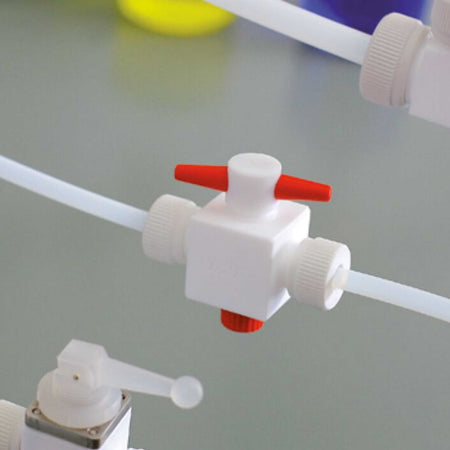 BOLA 2-Way Stopcocks (PTFE/PTFE-GF ) - Ø 6 mm