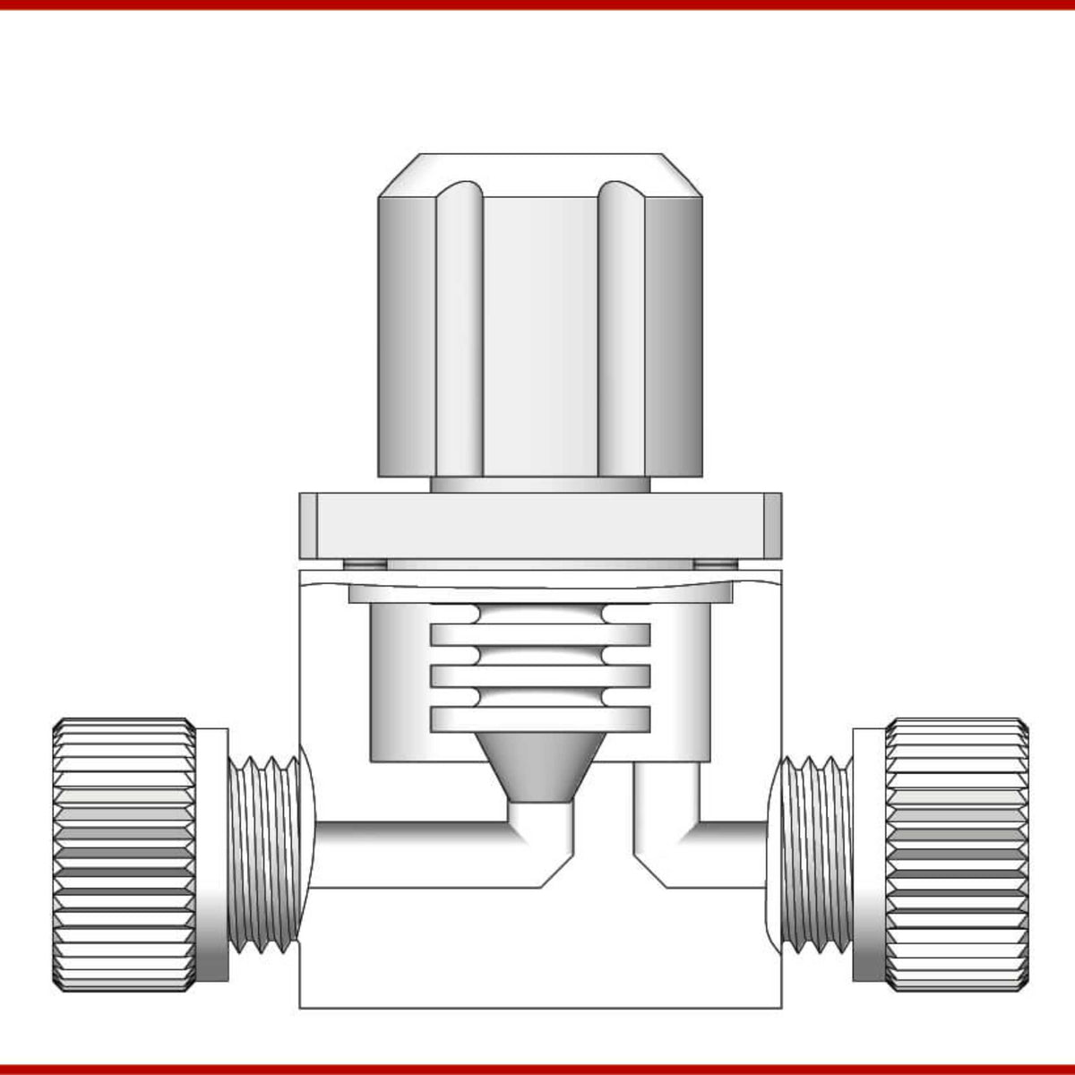 BOLA Control Valves (PTFE/PPS ) - Ø 8 mm