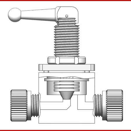 BOLA Control Valves (PTFE/PPS ) - Ø 10 mm