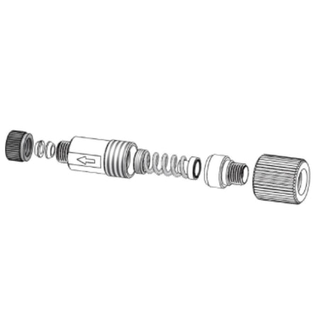 BOLA Non-Return Valves (PTFE/PTFE-GF ) - Ø 4 mm