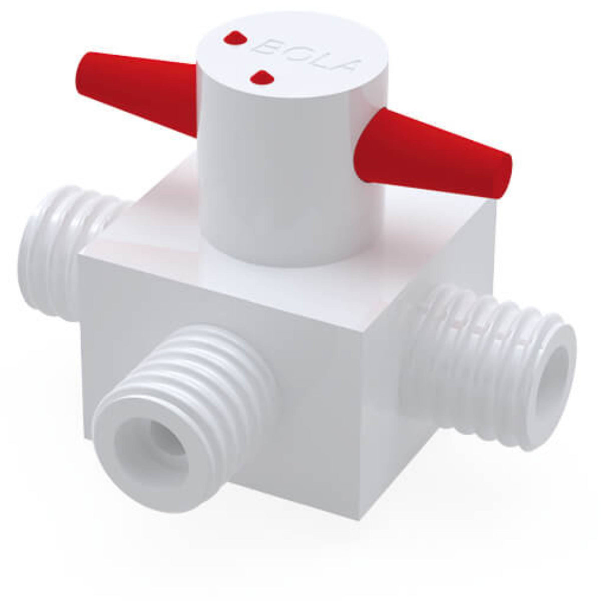 BOLA GL 3-Way Stopcocks (PTFE ) - GL 25, Ø 6 mm