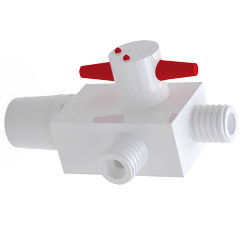 BOLA Ground Joint-GL 3-Way Stopcocks (PTFE ) - GL 18, NS 29/32, Ø 6 mm