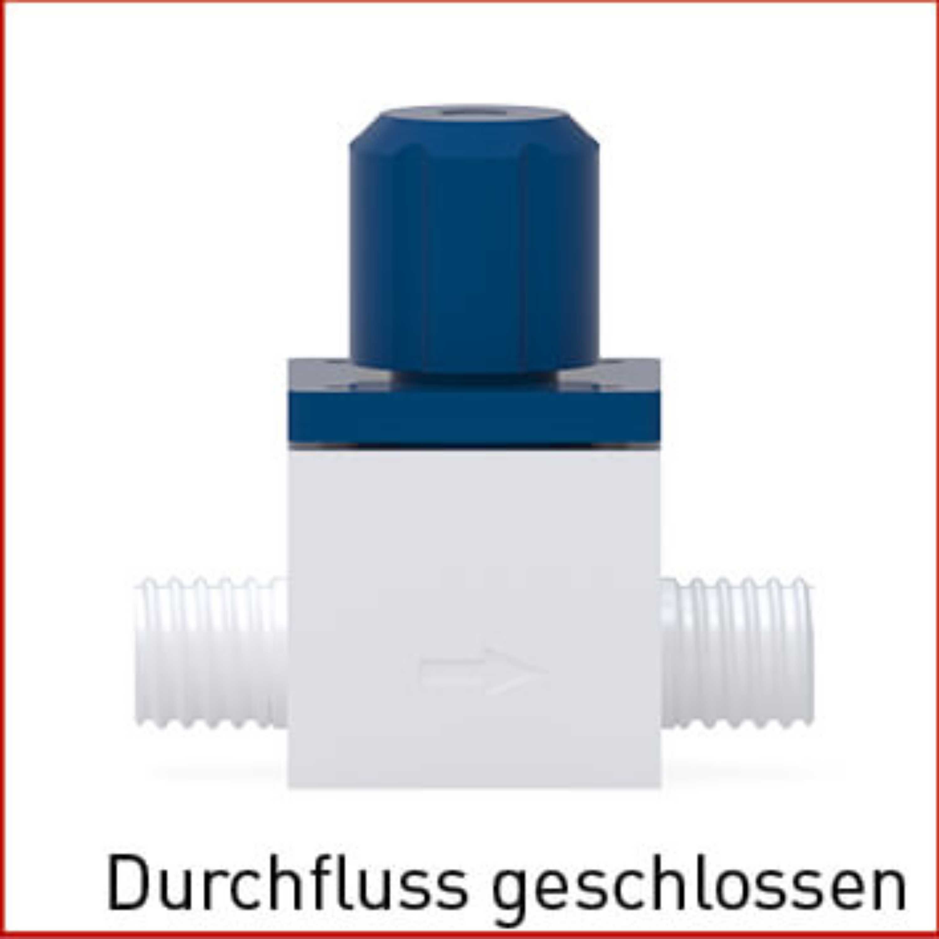 BOLA GL Control Valves (PTFE/PPS ) - GL 18, Ø 6 mm