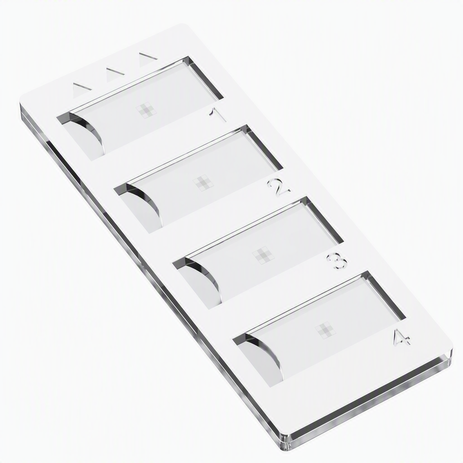 Accuris Standard Test Slide for QuadCount, Pack of 1
