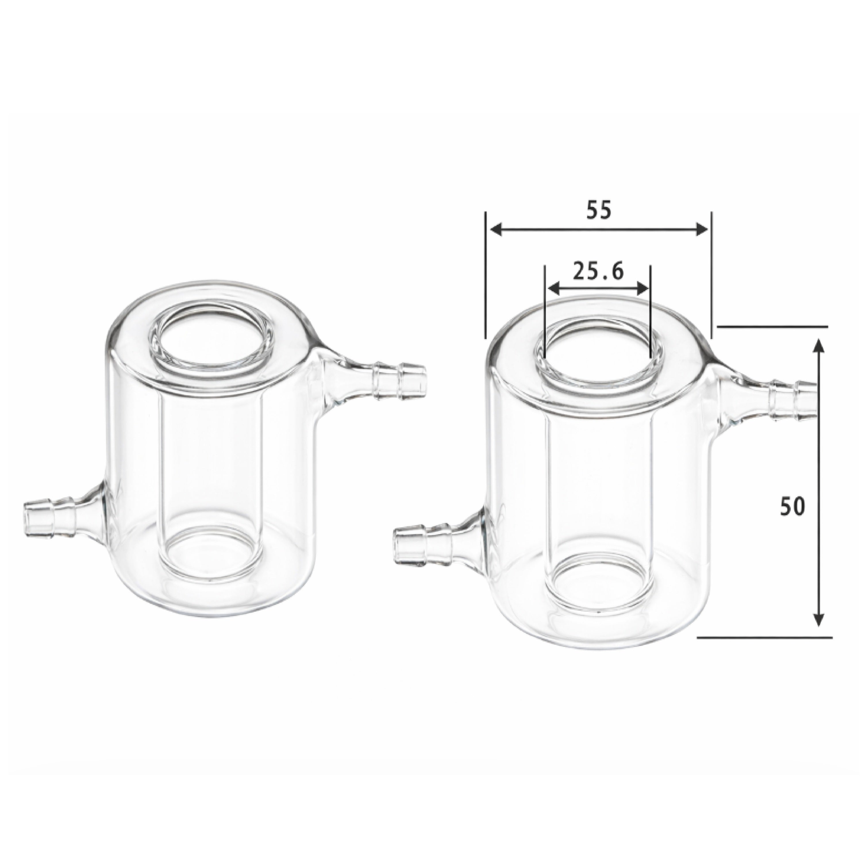 BASi Jacketed Cell Vial - 20 ml - Electrochemical Products - BASi - MSE Supplies