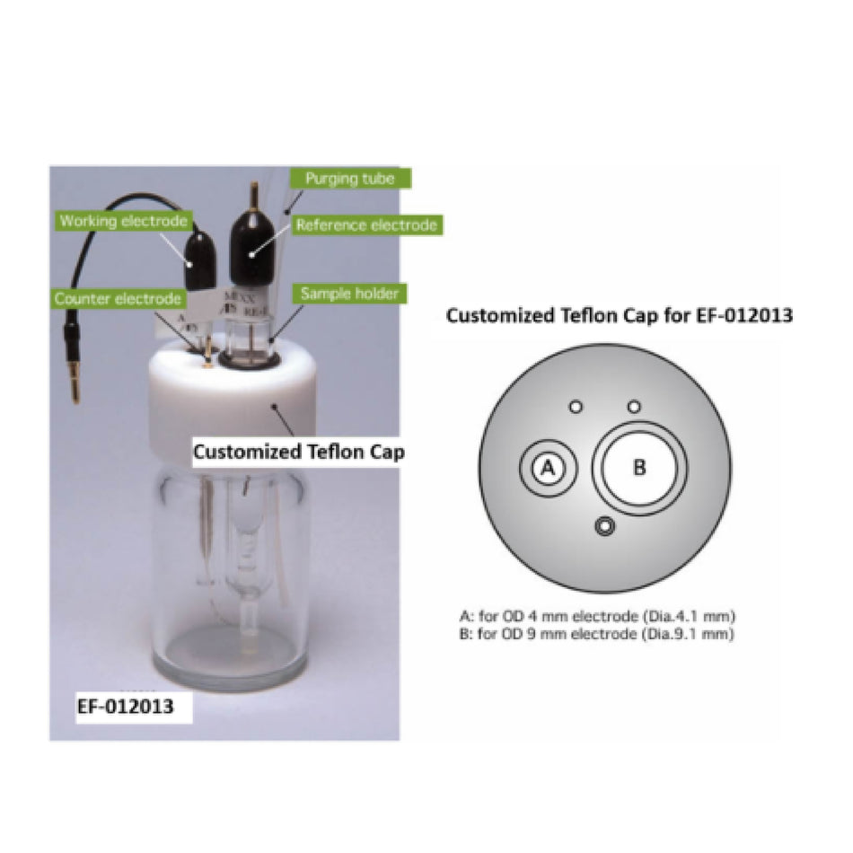 BASi Three- Electrode Style Air-Tight EC Cell Kit for Sample Volume 5 - 10 ml – LOW TEMPERATURE MEASUREMENTS - Electrochemical Products - BASi - MSE Supplies