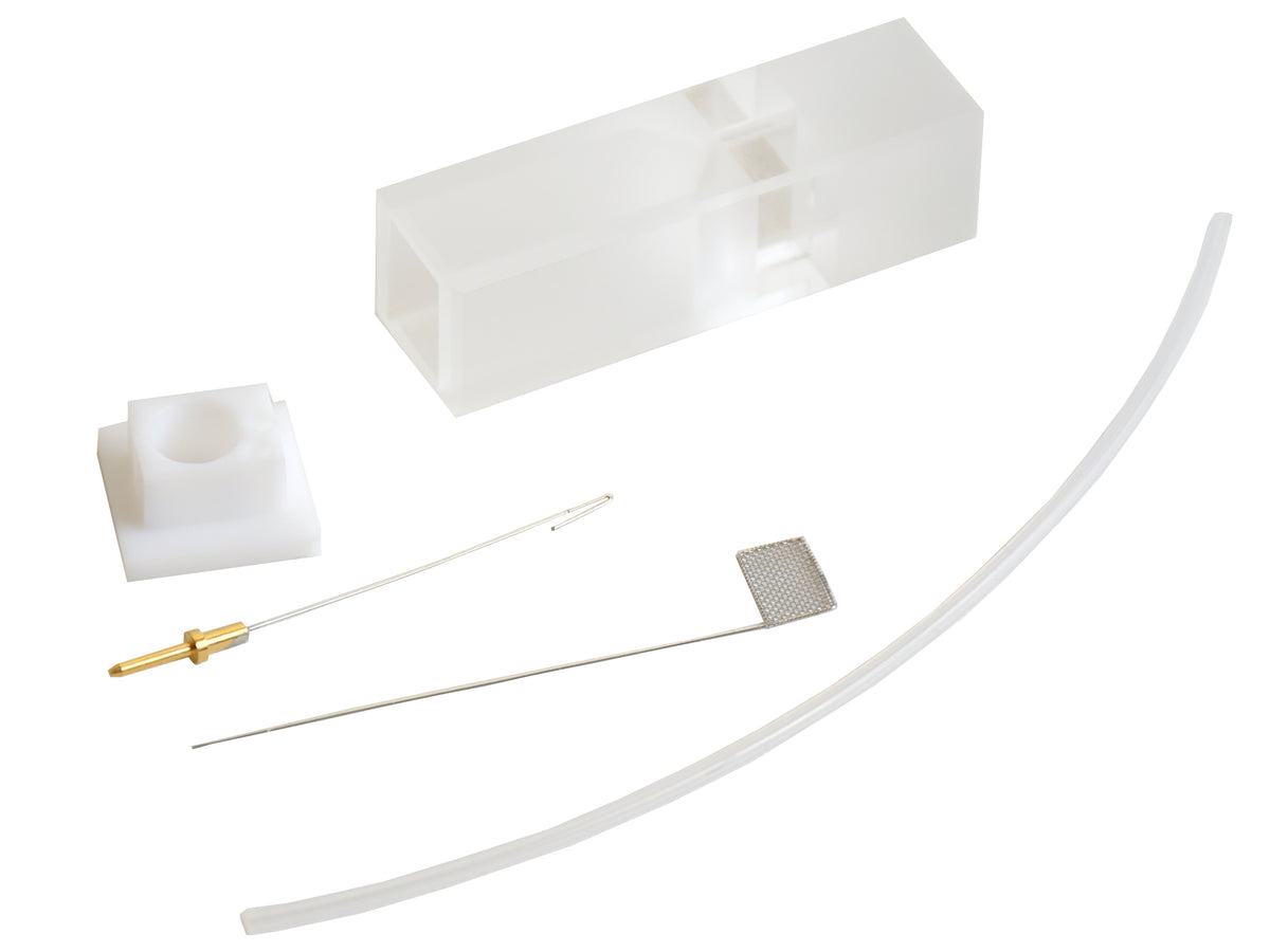 BASi SEC-C - 0.5 mm Thin Layer Quartz Glass Cell Kit (PT), Electrochemical Products, BASi, MSE Supplies
