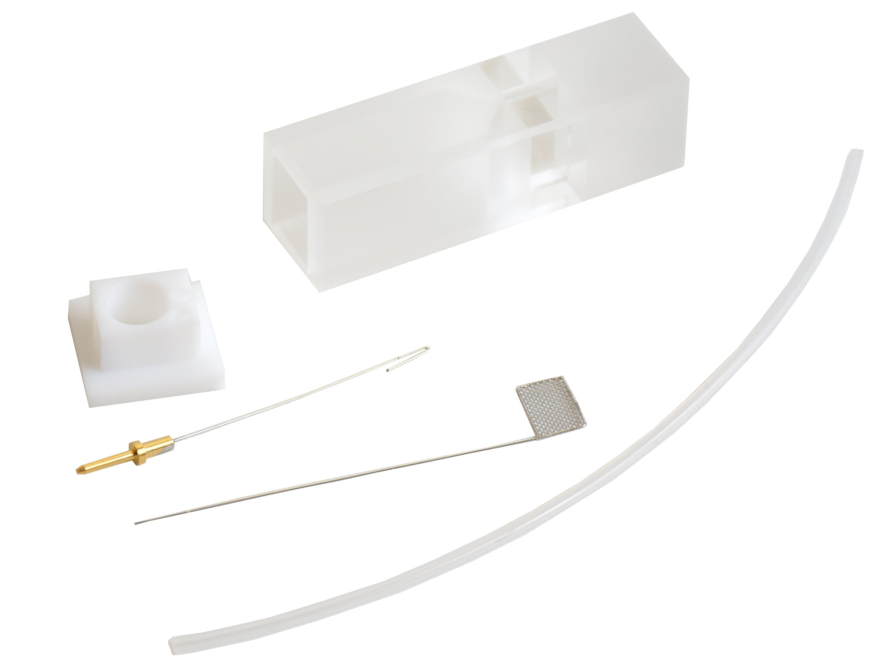 BASi SEC-C - 0.5 mm Thin Layer Quartz Glass Cell Kit (PT), Electrochemical Products, BASi, MSE Supplies