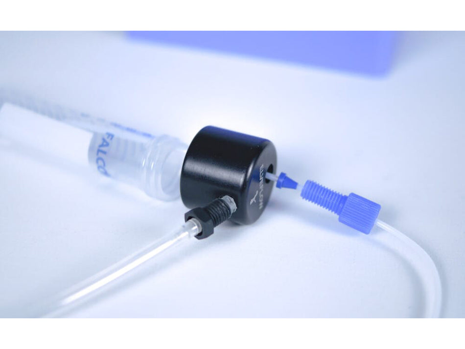 ELVEFLOW Fitting Quick Connect Male to 1/4-28 Male, Pump Systems, ELVEFLOW, MSE Supplies