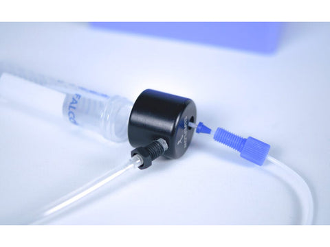 ELVEFLOW Fitting Quick Connect Male to 1/4-28 Male, Pump Systems, ELVEFLOW, MSE Supplies