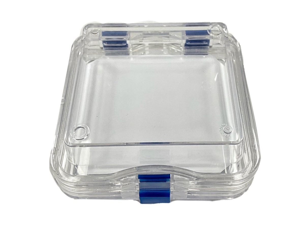 MSE PRO Static Dissipative (ESD Safe) Plastic Membrane Boxes (300x300x50 mm) with One Membrane Layer, Wafer Carrier Cases, MSE Supplies LLC, MSE Supplies