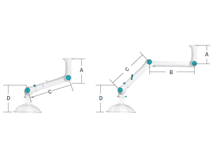 Jeio Tech Lab Companion Extraction Arm Hood - MSE Supplies LLC