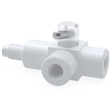BOLA Miniature 3-Way Stopcocks (PTFE ) - UNF 1/4" 28G, Ø 0,8 x 1,6 mm