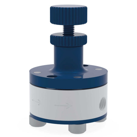 BOLA Mini-Pressure Relief Valves (PTFE/PPS ) - UNF 1/4" 28 G, Ø 1,6 x 3,2 mm