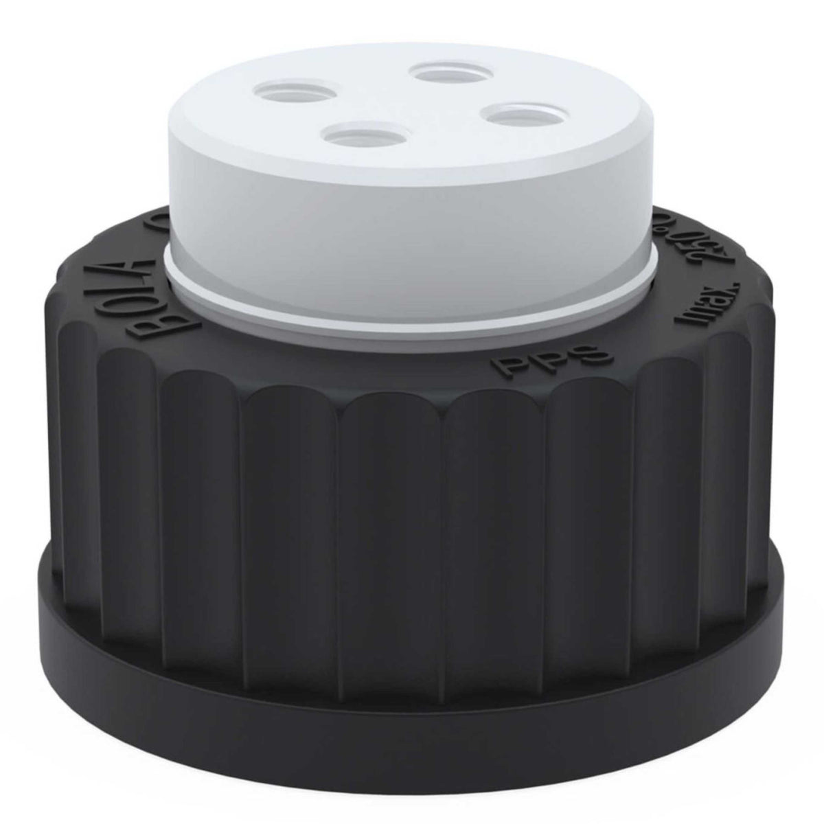 BOLA Distributors for Bottles (PTFE/PPS ) - GL 45 UNF1/4" 28G Ø 0,8x1,6mm