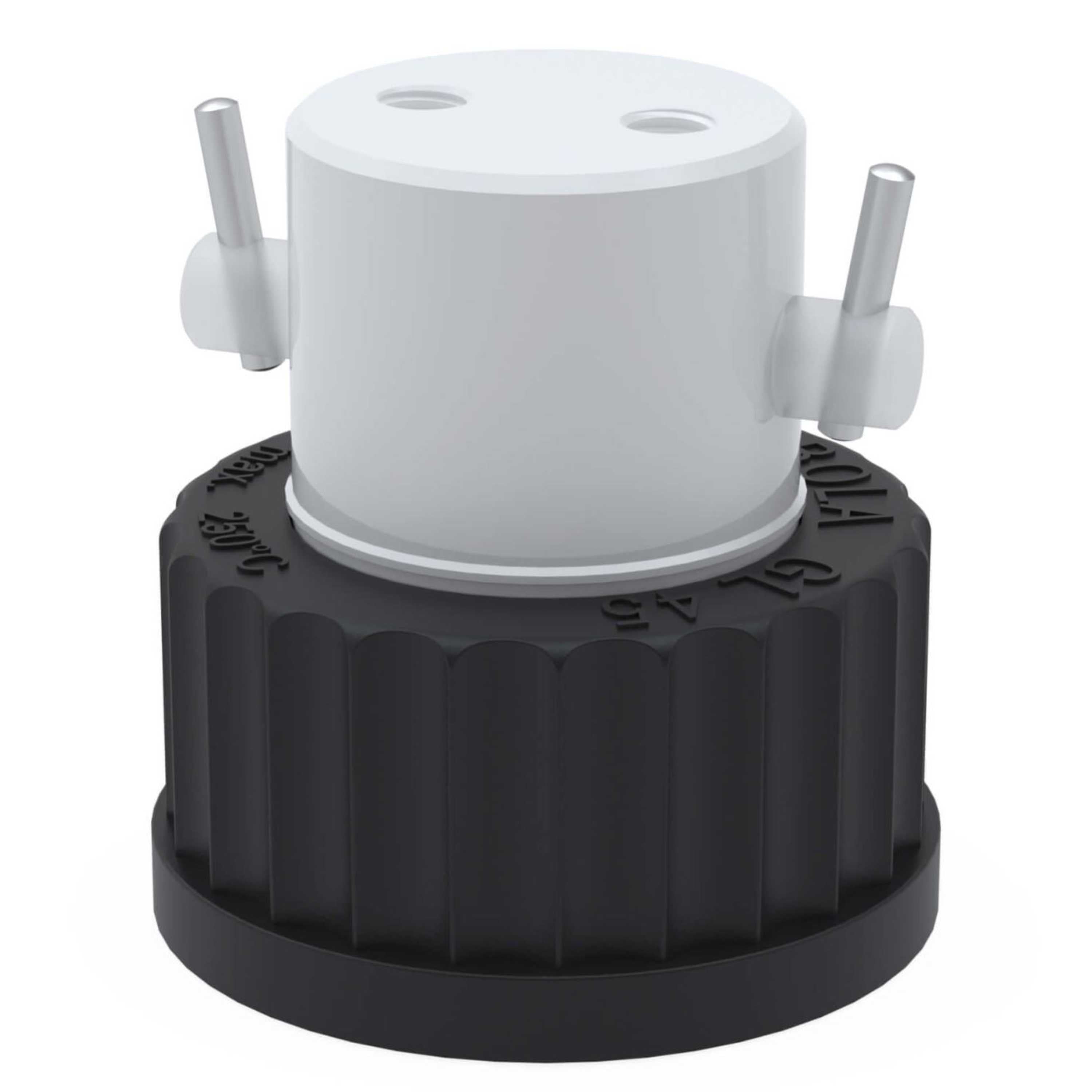BOLA Distributors for Bottles with stopcocks (PTFE/PPS ) - GL 45 UNF1/4" 28G Ø 0,8x1,6mm