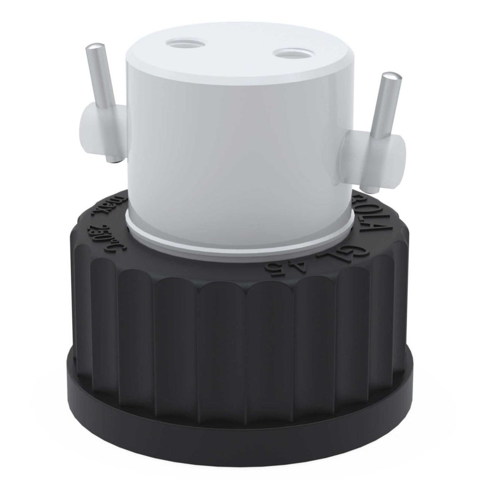 BOLA Distributors for Bottles with stopcocks (PTFE/PPS ) - GL 45 UNF1/4" 28G Ø 0,8x1,6mm