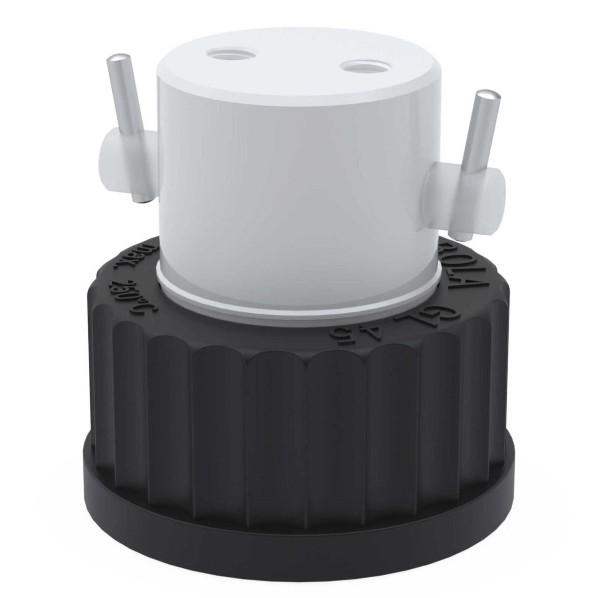 BOLA Distributors for Bottles with stopcocks (PTFE/PPS ) - GL 45 UNF1/4" 28G Ø 1,6x3,2mm