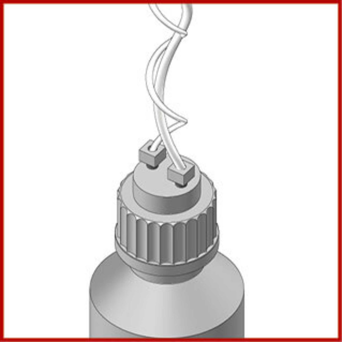 BOLA Distributors for Bottles (PTFE/PPS ) - GL 45, UNF1/4" 28G, Ø 0,8x1,6mm