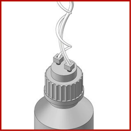 BOLA Distributors for Bottles (PTFE/PPS ) - GL 45, UNF1/4" 28G, Ø 0,8x1,6mm