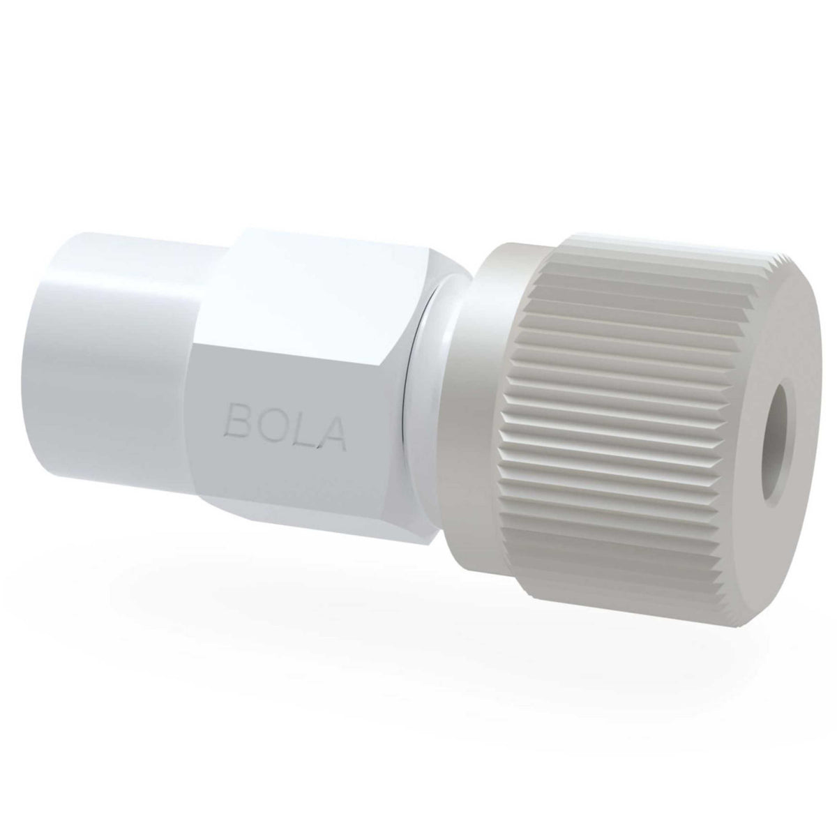 BOLA Transition Fittings (PTFE/PTFE-GF ) - Ø 0,8x1,6(UNF1/4"-28G)-8 u.10mm