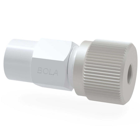 BOLA Transition Fittings (PTFE/PTFE-GF ) - Ø 1,6x3,2(UNF1/4"-28G)-8 u.10mm