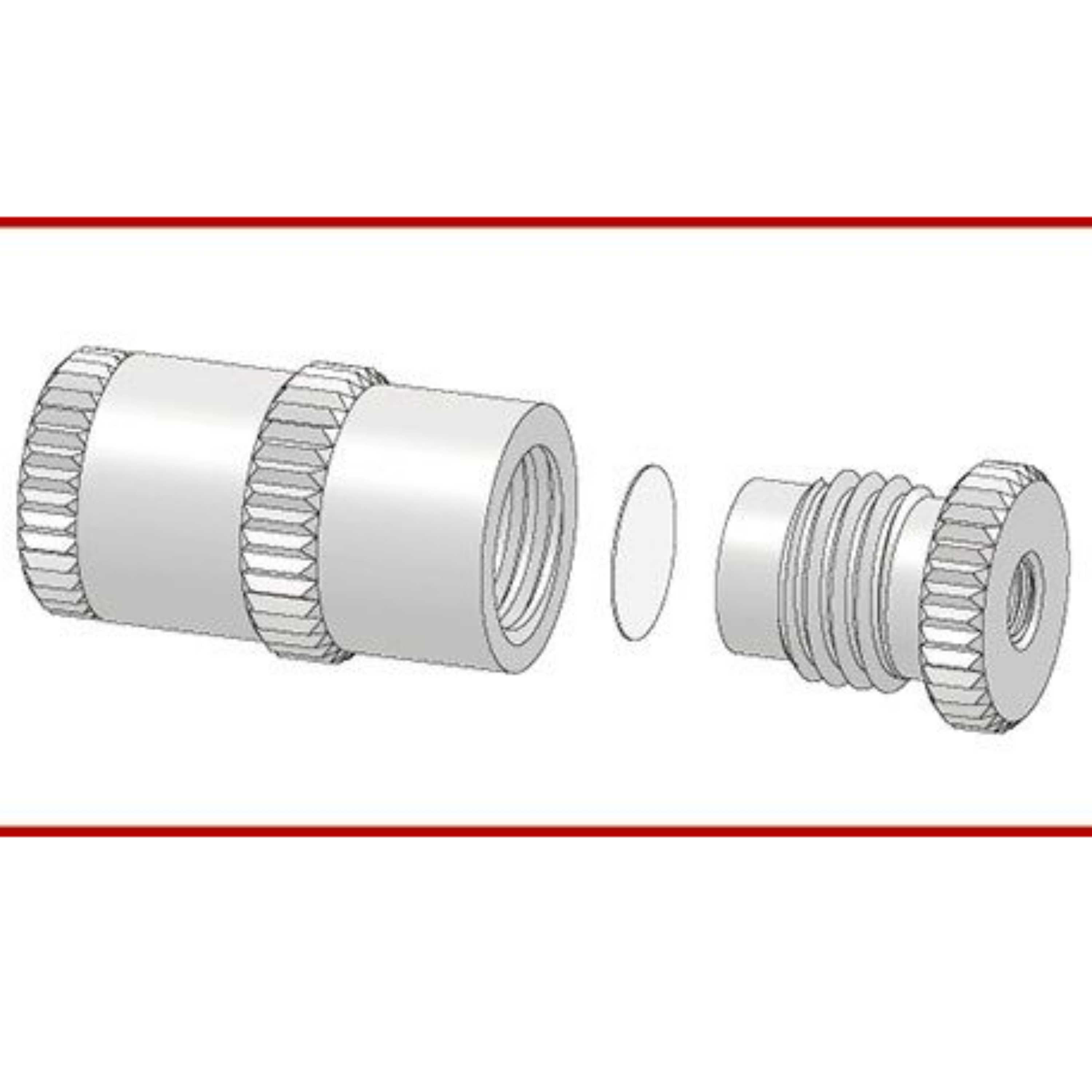 BOLA Pressure Pre-Filters (PTFE ) - UNF 1/4"28G, I-Ø 0,8 mm