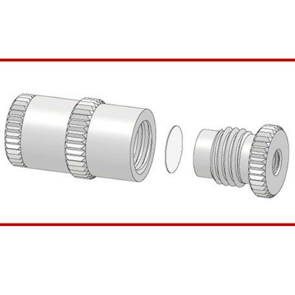 BOLA Pressure Pre-Filters (PTFE ) - UNF 1/4"28G, I-Ø 1,6 mm