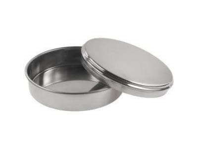 FILTRA SS Pan for Test Sieve, Pk of 5 - MSE Supplies LLC