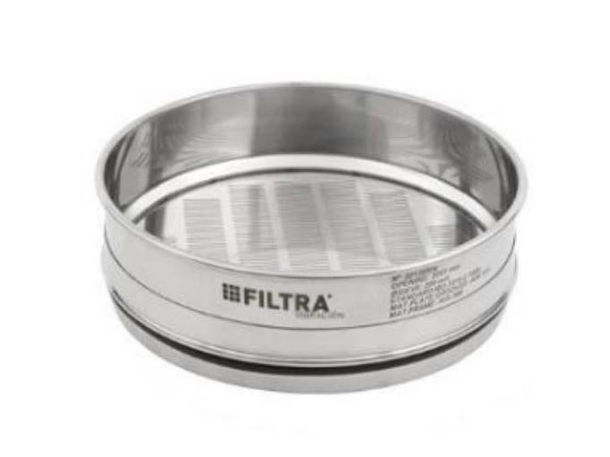 FILTRA Test Sieve - SS Sieve with Oval Perforated Plate, Ø 203mm - MSE Supplies LLC