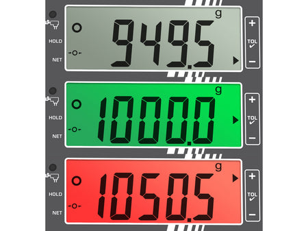 Kern Stainless Steel Bench Scale FOB 1.5K0.5, Balances and Scales, Kern, MSE Supplies