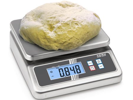 Kern Stainless Steel Bench Scale FOB 3K-4NL, Balances and Scales, Kern, MSE Supplies