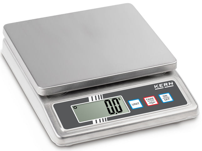 Kern Stainless Steel Bench Scale FOB 5K-3NS, Balances and Scales, Kern, MSE Supplies