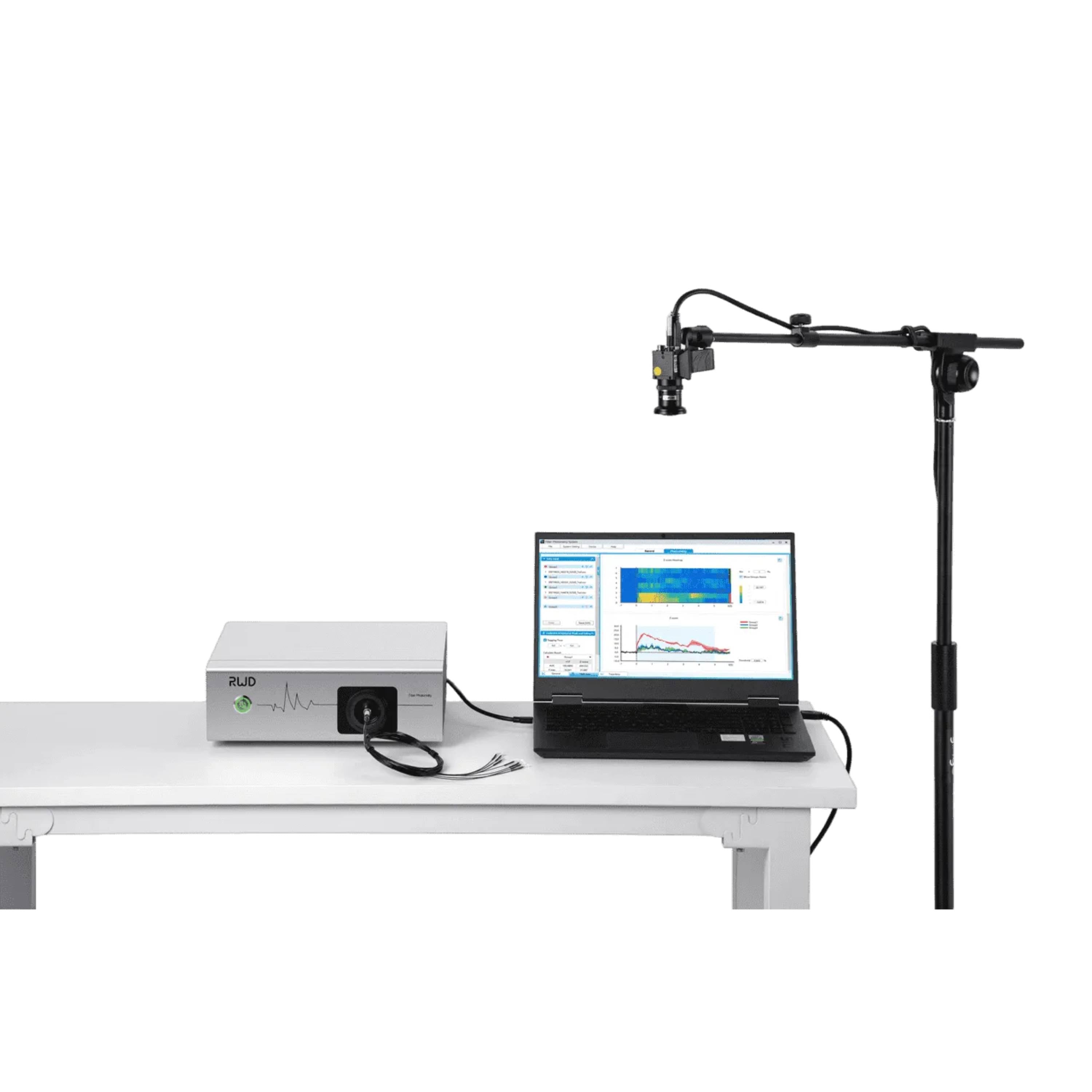 RWD R811/FR-11 Dual Color Multichannel Fiber Photometry System