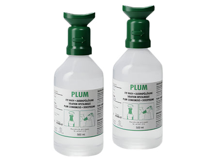 Ecosafe Set of 2 Bottles of 500 ML with Sterile Sodium Chloride Solution - MSE Supplies LLC