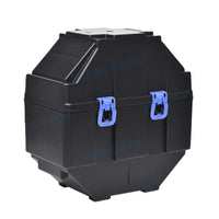 Hiner-pack® 12-inch Vertical Flex Frame Wafer Shipper - Conductive PP