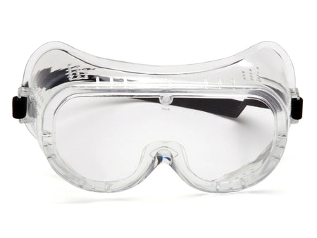PYRAMEX Goggles Perforated Goggle Safety Glasses, PK of 12 - MSE Supplies LLC